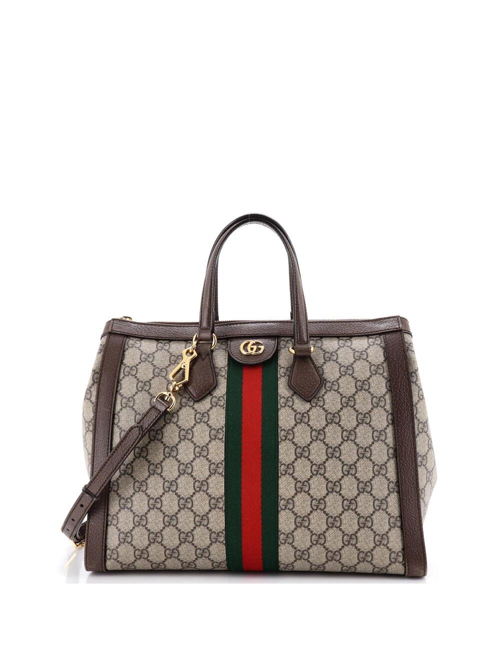 Gucci Ophidia Top Handle Tote Gg Coated #365305G16B